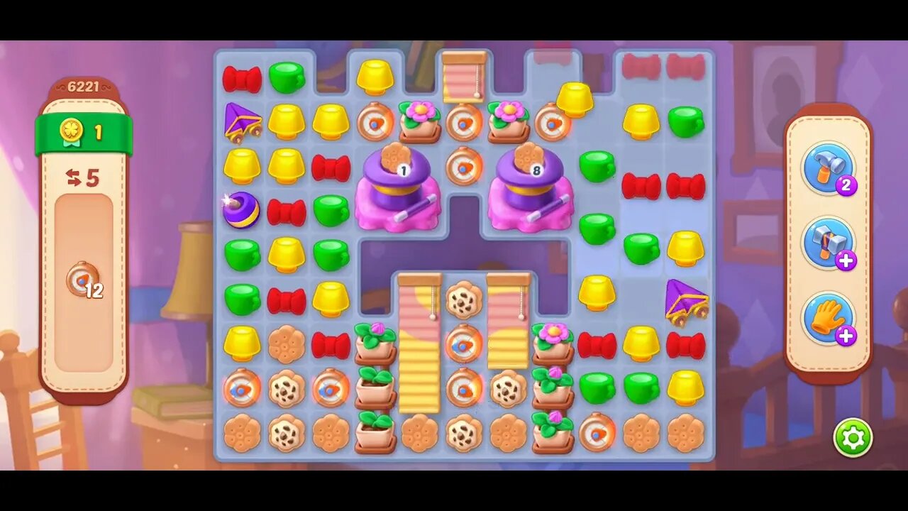 Playrix Homescapes Gameplay Walkthrough Level 6221