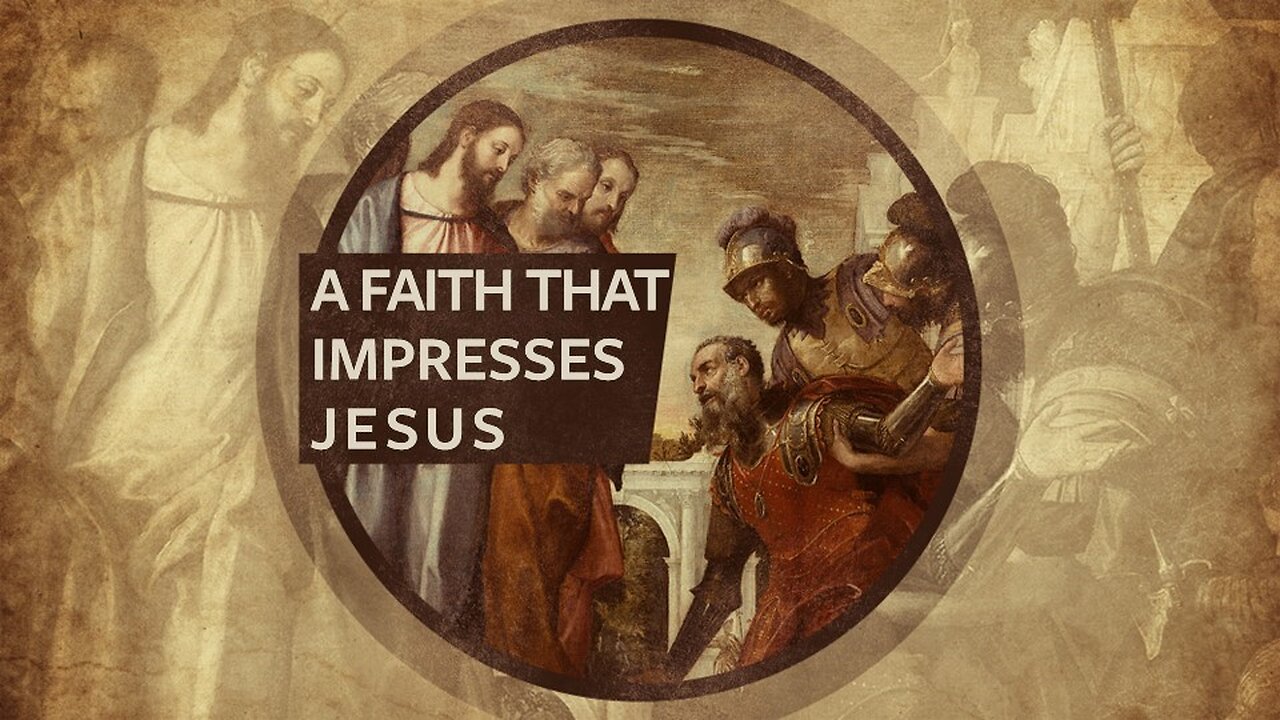 A faith that impresses Jesus | Contemporary service