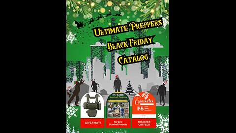 PBN Daily News: The Ultimate Preppers Black Friday Catalog