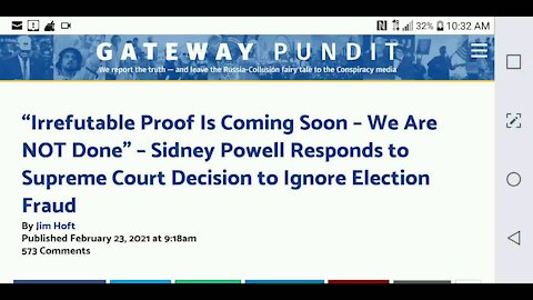 Irrefutable Proof Coming Soon...