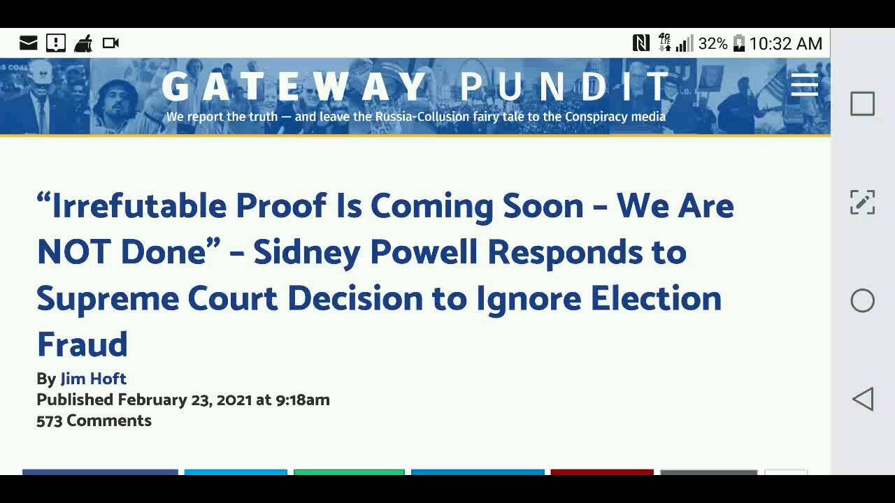 Irrefutable Proof Coming Soon...