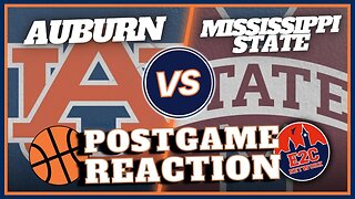 Let's Talk Auburn Basketball vs. Mississippi State | POSTGAME REACTION