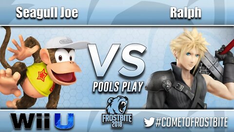 Seagull Joe (Diddy Kong) vs. Ho3K | Ralph (Cloud) - Wii U Pools Play - Frostbite 2018