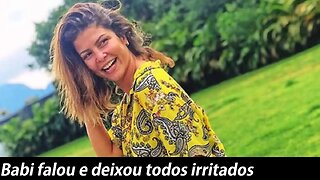 Barbara Borges manda recado para Deolane