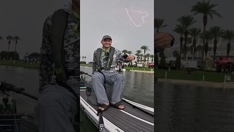 Would you KAYAK under a Thunderstorm and Lightning?
