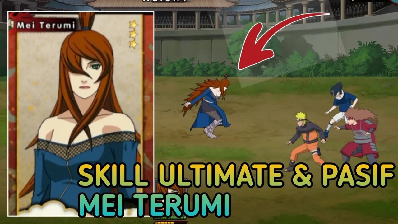 Skill Ultimate & Pasif Mei Terumi Heroes Assembled Reborn