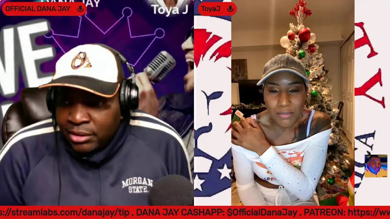 DANA JAY & TOYA J LIVE, JUMP ON INNN, GET IT OFF YA CHEST