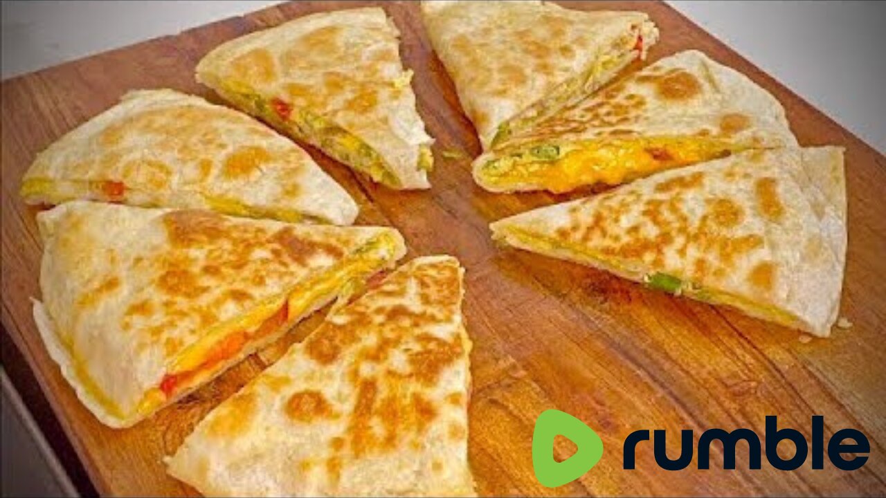 I Will Never Eat Anything Else But This | Breakfast Quesadilla Omelette Recipe