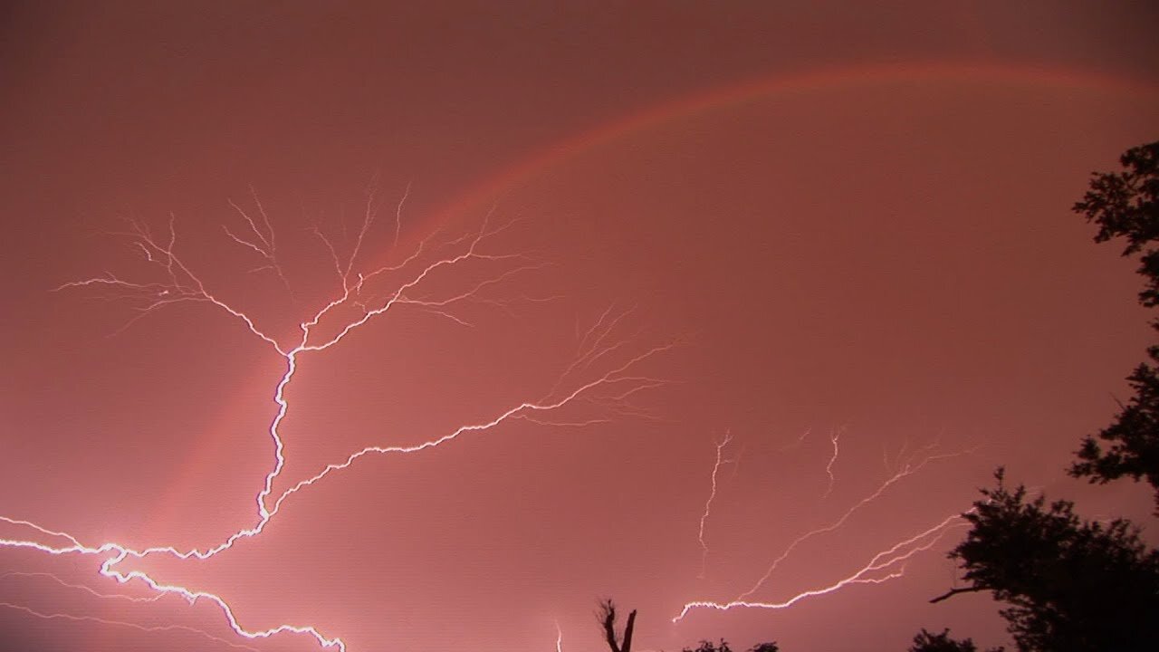 Rare Rainbow Lightning