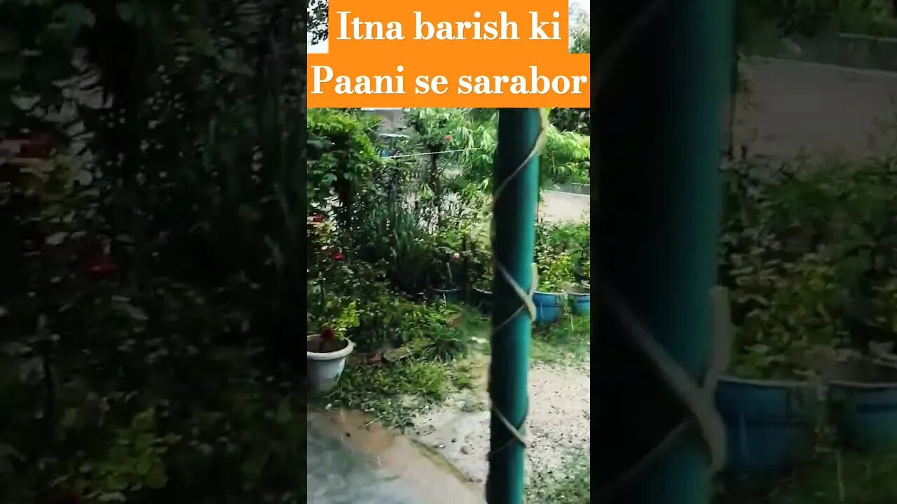 Baarish ka maja | Barish Rain flood Paani | friendship song #live #viralsong #viral #shorts #short