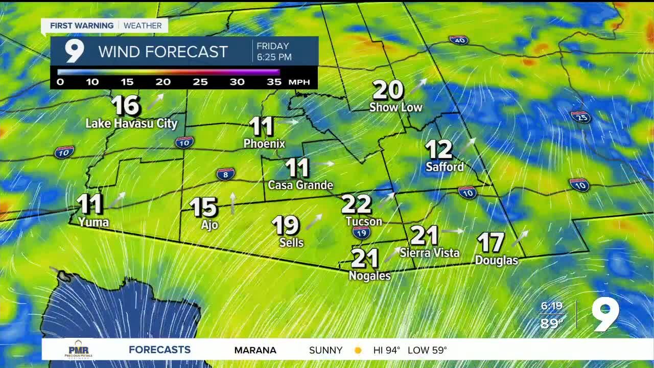 Temperatures climb through the end of the week