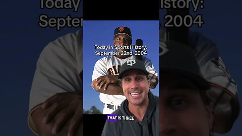 TODAY IN SPORTS HISTORY: 9/22/2004 #shorts