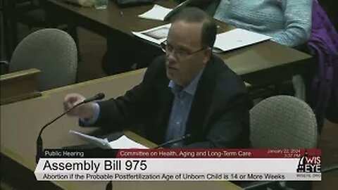 Pastor Calls Out WI State Assembly for Legalizing Abortion
