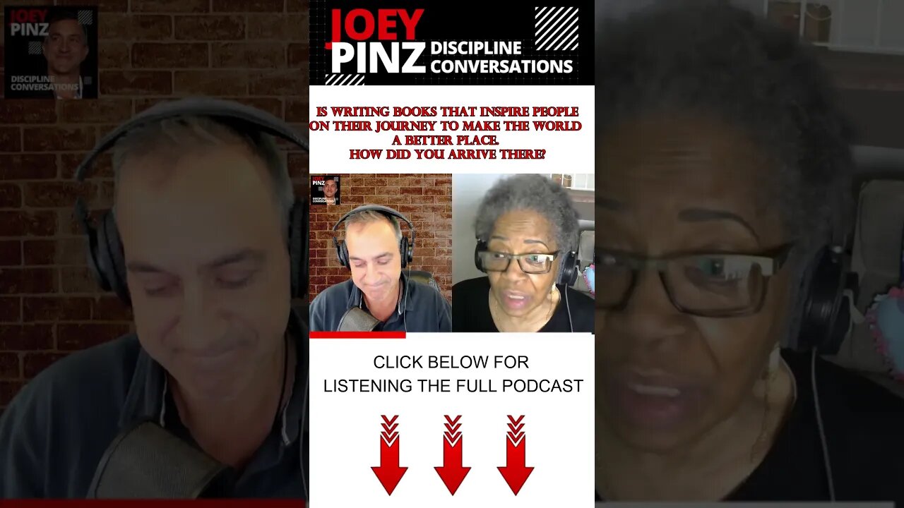 #223 Joyce Fields: Too Blessed to be Stressed| Joey Pinz Discipline Conversations #shorts