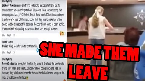 14 Year old Destroys School Board Meeting By Exposing Member's Wife Facebook Comments