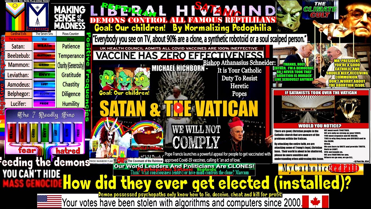 SATAN, THE POPE & THE VATICAN -- Michael Hichborn (Related info & links)