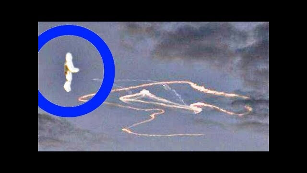 HUMANOID APPEARANCE IN THE SKY ( BLUE BEAM PROJECT ? )