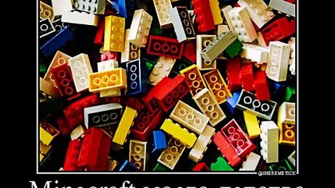 Minecraft моего детства #shorts #demotivator