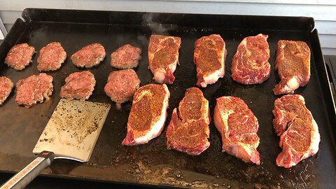 Cooking steaks