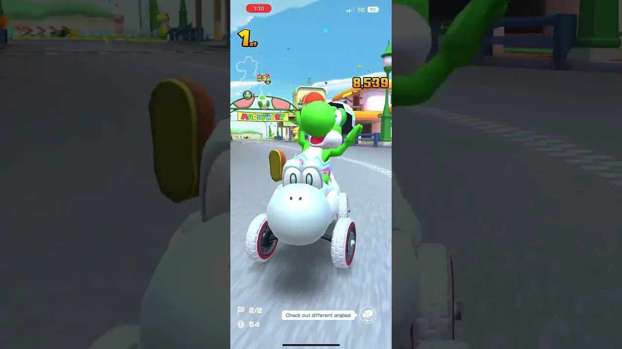 Mario Kart Tour - Yoshi (Egg Hunt) Gameplay (Yoshi Tour 2023 Spotlight Shop Driver)