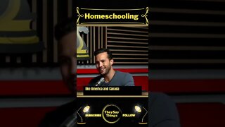 Tristan Tate, Homeschooling