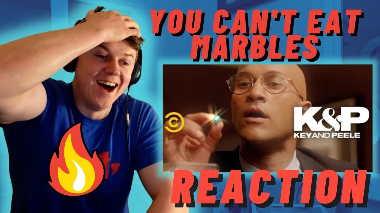 You Can't Eat Marbles - Key & Peele ((IRISH REACTION!!))