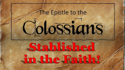 Colossians #5