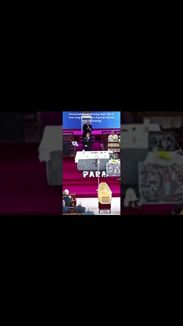 Emotional Ronan Keating sings This Is Your Song at brother's funeral #shorts #ronankeating #funeral