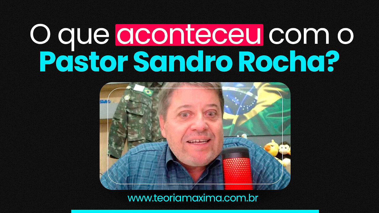 ⚠️ O QUE ACONTECEU COM O PASTOR SANDRO ROCHA? [4K]