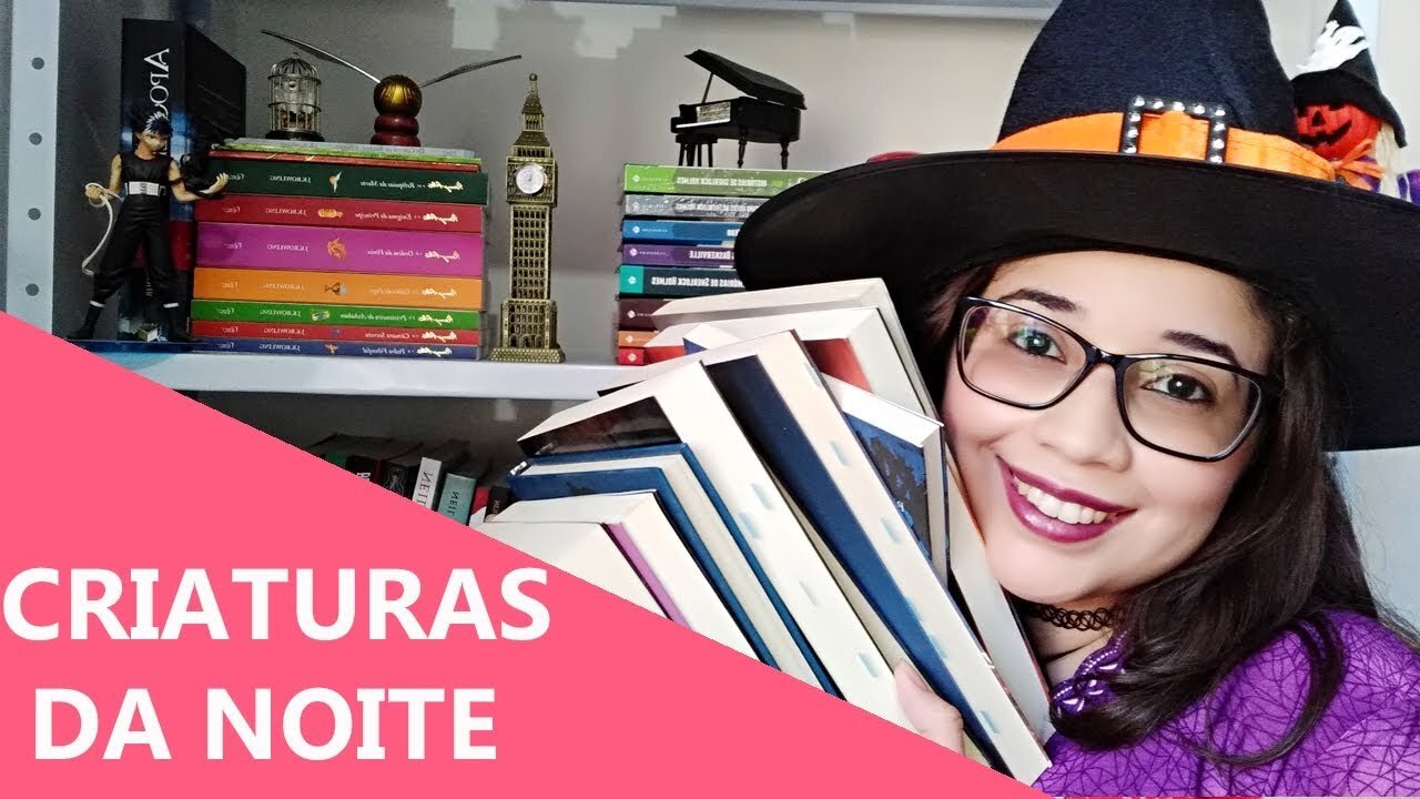 CRIATURAS DA NOITE - BOOK TAG 👻 | Biblioteca da Rô