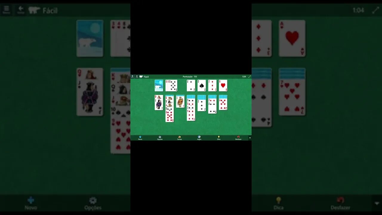 Microsoft Solitaire Collection Klondike EASY Level # 45 #shorts