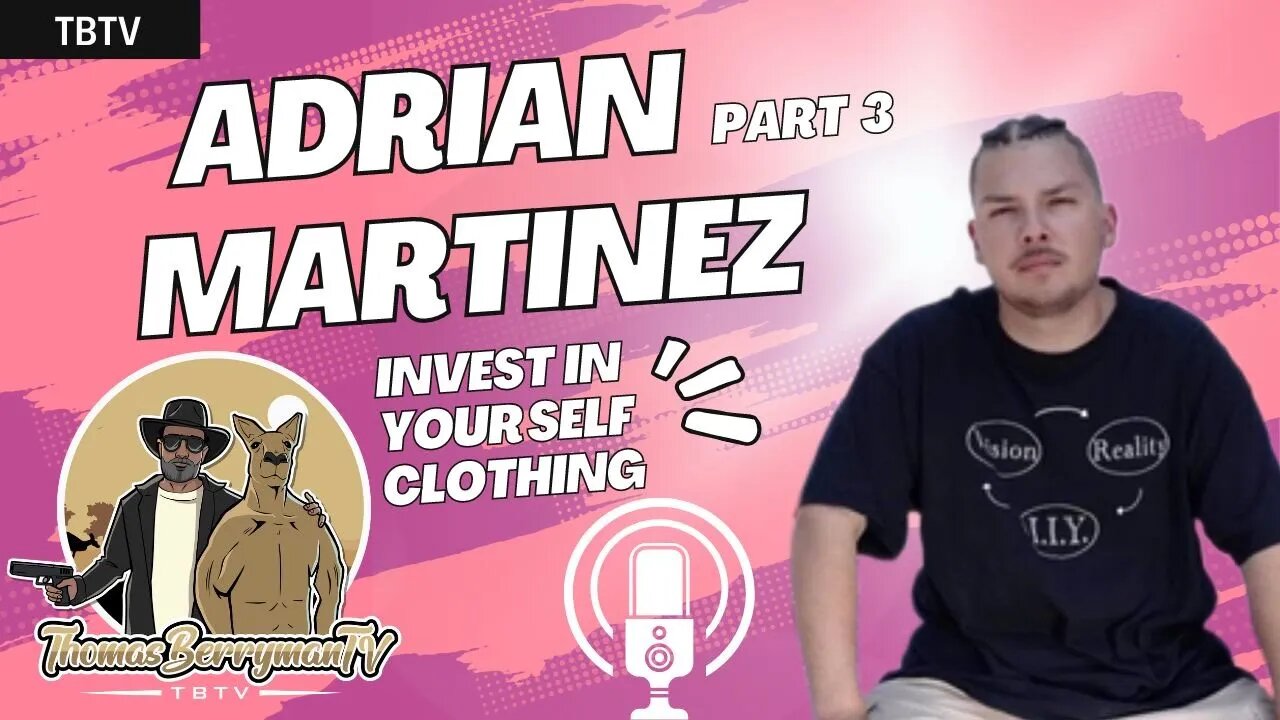 Adrian Martinez Interview Part 3: Starting a clothing brand, making a podcast, mafia documentary.