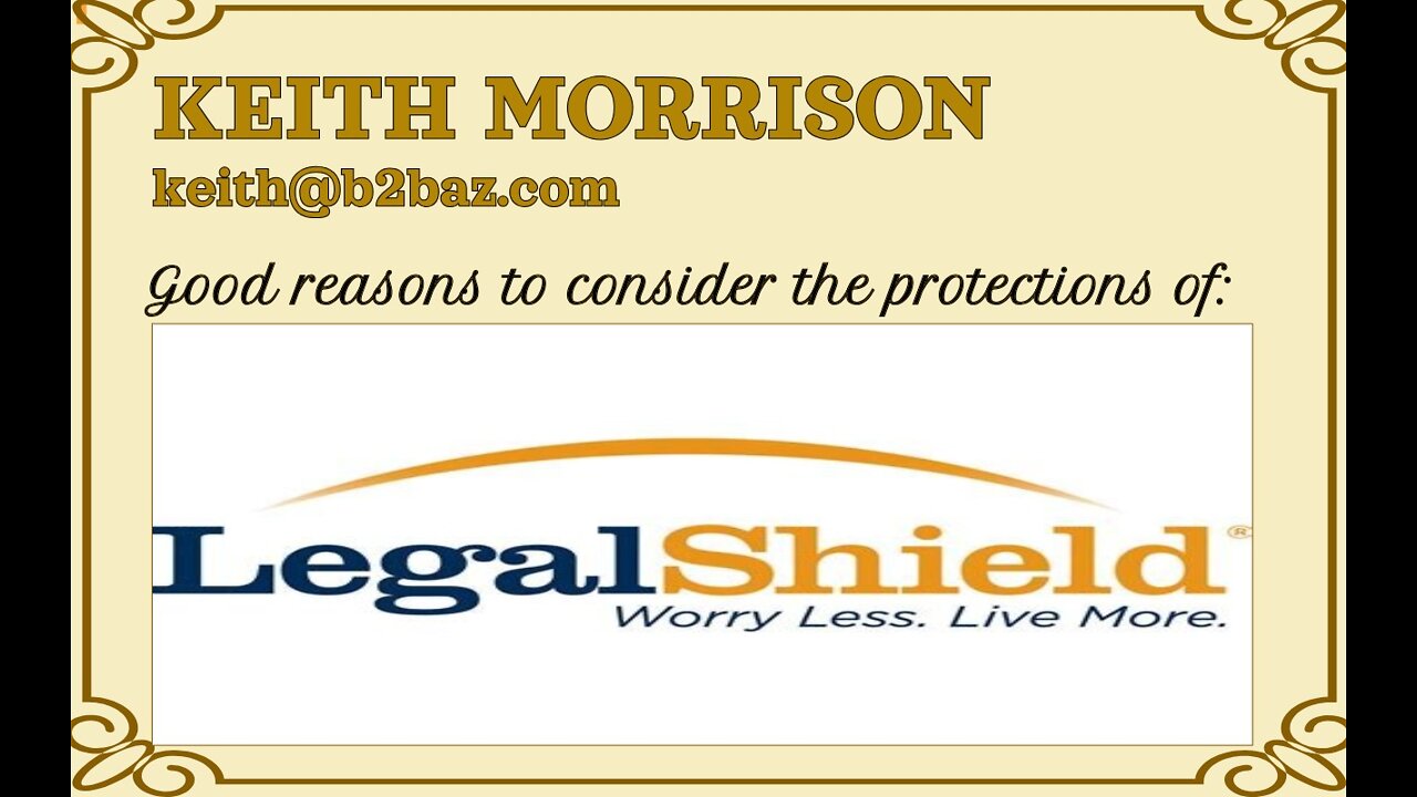 Legal Shield with Keith Morrison