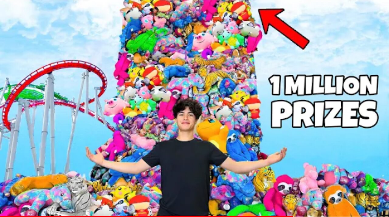 I Won Every Prize At a Them Park