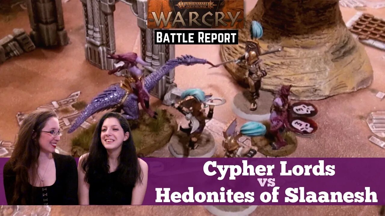 Warcry 2.0 Battle Report! Hedonites of Slaanesh versus Cypher Lords