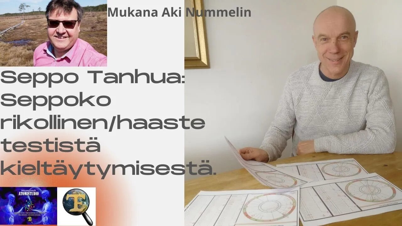 ATOMIstudio: Seppoko rikollinen/haaste testistä kieltäytymisestä.