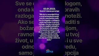 Poruka Svemira 03.01.2023. 💙