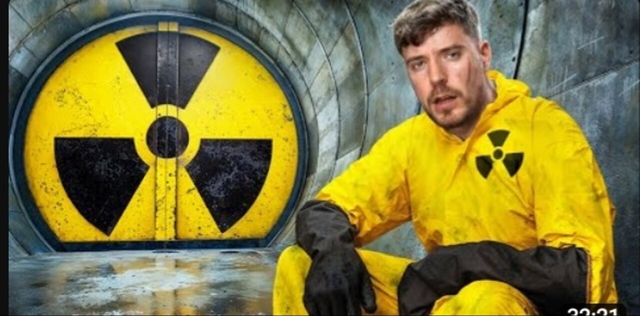 Mr beast new video survive in nuclear bunker win $ 500000