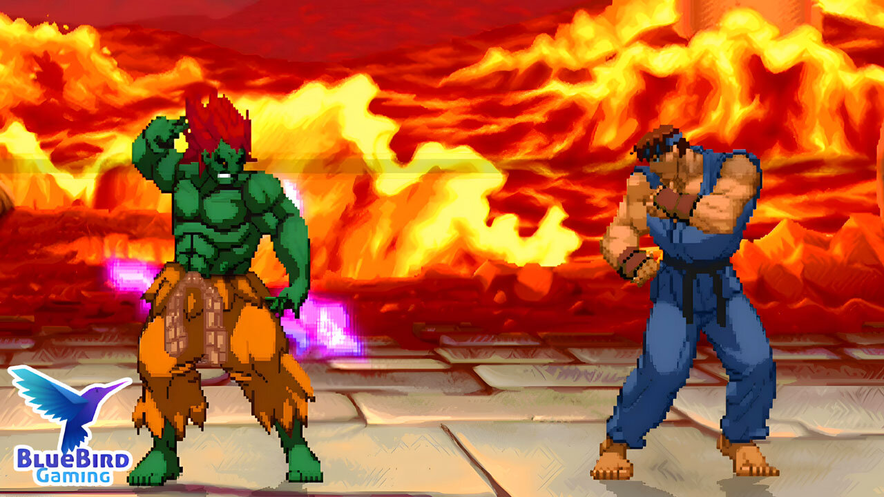 THE BEST FIGHT YOU EVER SEE IN YOUR LIFE! ONI VS EVIL RYU!