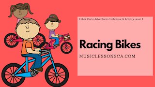 Piano Adventures Technique & Artistry Level 1 - Racing Bikes