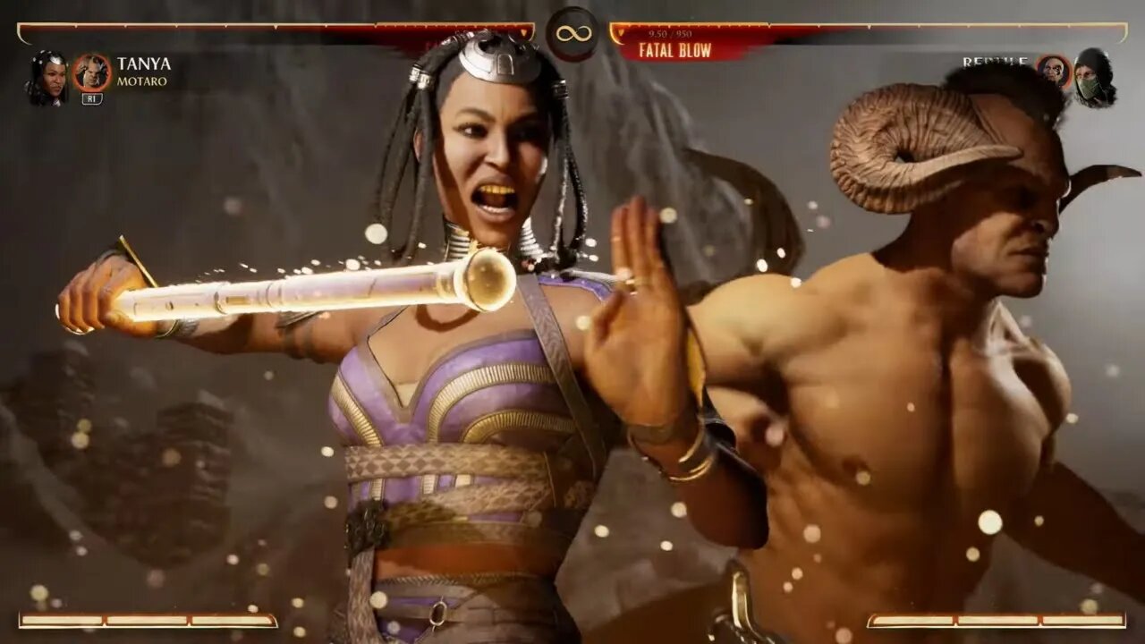 Mortal Kombat 1 2023 Tanya & Motaro Kameo Fatal Blow