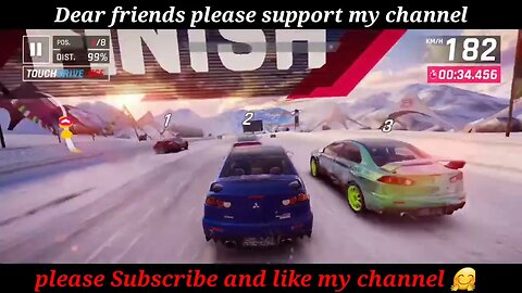 #Asphalt 9 #Himalayan Downhill #Race goal finish in position 3 or better