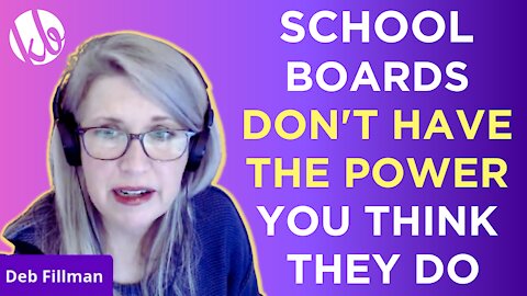 When it comes to CRT, Deb Fillman explains school boards don't have the power you think they do.