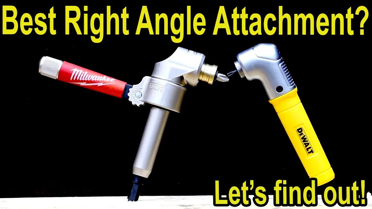 Best Right Angle Adapter? Milwaukee vs DeWalt, Milescraft, Westward, Auto Tool Home, Yakamoz