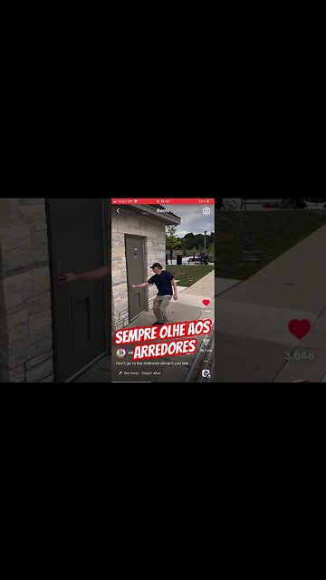 Banheiro seguro #defesapessoal #kravmaga #segurança #combate #aracaju #esporte #luta #mma #proteção