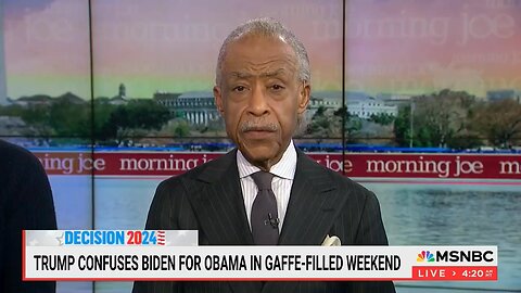 Rev. Al sure likes Biden