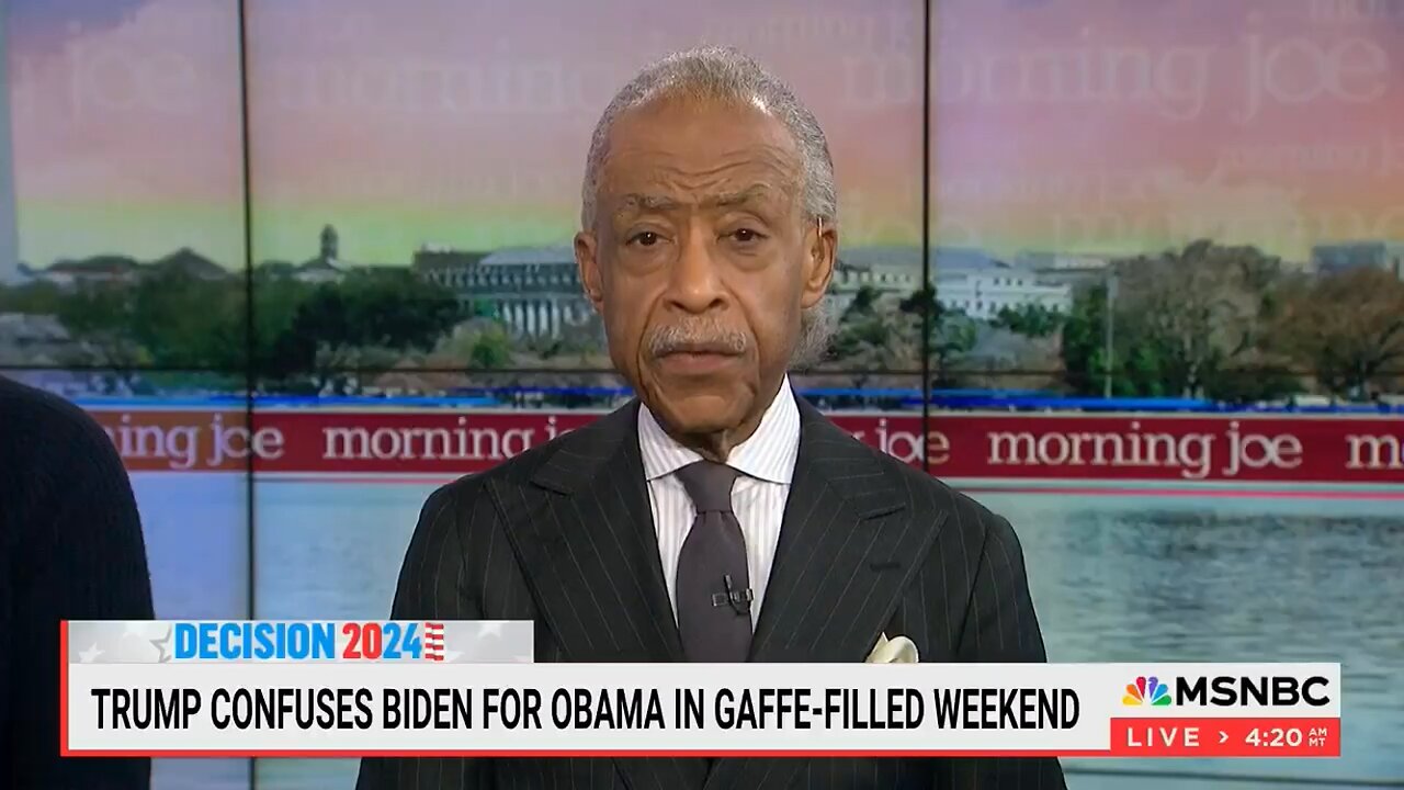 Rev. Al sure likes Biden