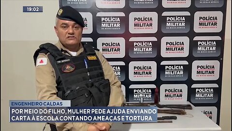 Eng. Caldas: Por meio do Filho, Mulher pede Ajuda Enviando Carta à Escola Contando Ameaças e Tortura