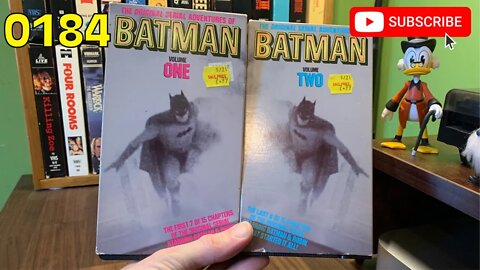 [0184] BATMAN Serials (1943) VHS INSPECT [#batman #batman1943VHS #batmanVHS #batman1943]