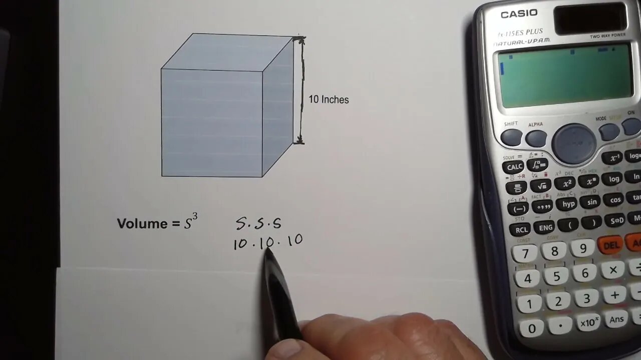 How to find the Volume of a Cube